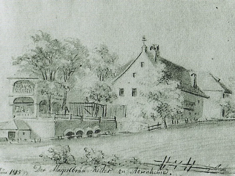 1776-Friedrich Wilhelm Doppelmayr - Cantina Mail - Keller di Rosenheim